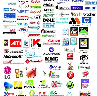 科技之光 電子與IT行業標志性LOGO設計大全及設計趨勢解析